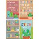 Happy Cactus Crew Positive Sayings Small Poster Pack Alternate Image A