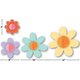 Groovy Flowers 3D Honeycomb Accents Alternate Image SIZE