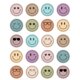 Calming Colors Smiley Faces Stickers Alternate Image A