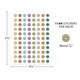 Calming Colors Smiley Faces Mini Stickers Valu-Pak Alternate Image SIZE