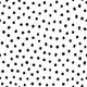 Black Painted Dots Peel and Stick Decorative Paper Alternate Image A