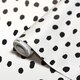 Black Painted Dots Peel and Stick Decorative Paper Alternate Image C