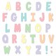 Pastel Pop 7" Fun Font Letters Alternate Image E