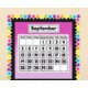 Black Painted Dots on White Calendar Chart Alternate Image B