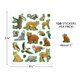 Woodland Animals Stickers Alternate Image SIZE