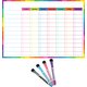 Colorful Dry-Erase Magnetic Task Chart Alternate Image A