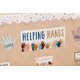 Everyone is Welcome Helping Hands Mini Bulletin Board Alternate Image C