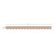 Light Brown Scalloped Border Trim Alternate Image SIZE