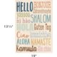 Everyone is Welcome Hello Positive Poster Alternate Image SIZE