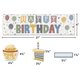 Classroom Cottage Happy Birthday Mini Bulletin Board Alternate Image SIZE