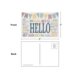 Classroom Cottage Hello Postcards Alternate Image SIZE