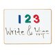 Double-Sided Magnetic Dry-Erase Board: Blank Alternate Image C