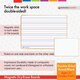Double-Sided Magnetic Dry-Erase Board: Lined/Blank Alternate Image A