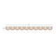 Natural Poms Scalloped Die-Cut Border Trim Alternate Image SIZE