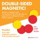 Magnetic Two-Color Counters, Set of 200 Alternate Image B