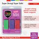 Hero Magnets™ Big Block Magnets, Set of 3 Alternate Image A