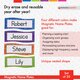 Magnetic Name Plates, Set of 20 Alternate Image A