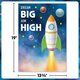 Dream Big Aim High Positive Poster Alternate Image SIZE