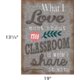 What I Love Most About My Classroom Positive Poster Alternate Image SIZE