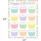 Pastel Pop Happy Birthday Chart Alternate Image SIZE