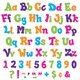 Multi Bright Sassy Solids 5" Letters Alternate Image C