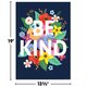 Wildflowers Be Kind Positive Poster Alternate Image SIZE