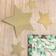 Gold Glitz Stars Accents - Assorted Sizes Alternate Image A