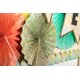 Travel the Map Hanging Paper Fans Alternate Image C