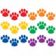 Colorful Paw Prints Magnetic Accents Alternate Image A