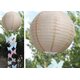 Burlap Paper Lanterns Alternate Image A