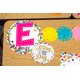 Multi Bright Stitch 7" Fun Font Letters Alternate Image B