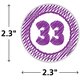 Scribble Numbers Magnetic Accents Alternate Image SIZE