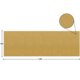 Gold Shimmer Better Than Paper Bulletin Board Roll Alternate Image SIZE