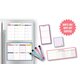 Oh Happy Day Dry-Erase Magnetic Calendar Set Alternate Image A