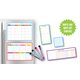 Colorful Dry-Erase Magnetic Calendar Set Alternate Image A