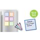 Colorful Dry-Erase Magnetic Square Notes Alternate Image B