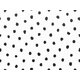 Fun Size Black Painted Dots on White Better Than Paper Bulletin Board Roll Alternate Image A