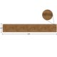 Fun Size Classic Wood Better Than Paper Bulletin Board Roll Alternate Image SIZE