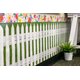 Fun Size White Picket Fence Better Than Paper Bulletin Board Roll Alternate Image C