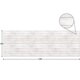 White Shiplap Better Than Paper Bulletin Board Roll Alternate Image SIZE