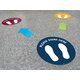 Spot On Floor Markers Arrows - 8" Alternate Image A