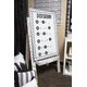 White with Black Scalloped Magnetic Border Alternate Image C