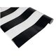 Black & White Stripes Better Than Paper Bulletin Board Roll Alternate Image B