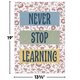 Never Stop Learning Positive Poster Alternate Image SIZE