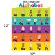 Colorful Sign Language Alphabet Chart Alternate Image SIZE