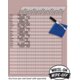 Light Mauve Incentive Write-On/Wipe-Off Chart Alternate Image A