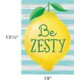 Be Zesty Positive Poster Alternate Image SIZE