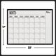 Modern Farmhouse Calendar Write-On/Wipe-Off Chart Alternate Image SIZE