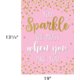 You Sparkle the Most When You Are You Positive Poster Alternate Image SIZE