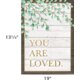 You Are Loved Positive Poster Alternate Image SIZE